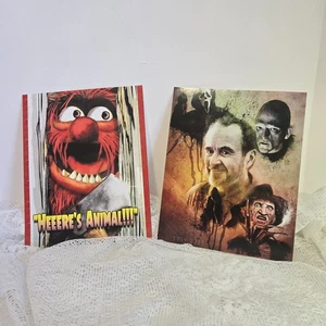 Comic Con Box "Heeere's Animal!" The Muppets And Wes Craven Tribute 8x10 Prints - Picture 1 of 6