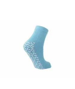 Single Tread Fall Prevention Slipper Socks Non Slip Tread Mobility Aid L 4-5.5 - Picture 1 of 2