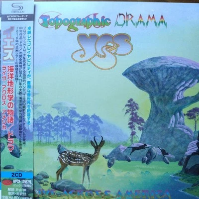YES Topographic Drama: Live Across America Music CD Brand New / Warner Music JP - Image 1 of 4