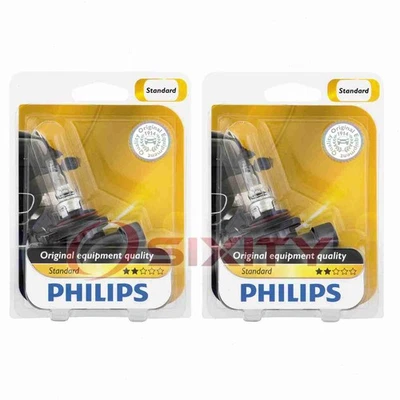 2 pc Philips Low Beam Headlight Bulbs for Lincoln LS Navigator 2000-2006 gb - Image 1 of 4