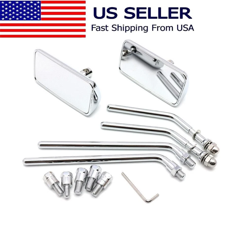 Espejos retrovisores 8 mm/10 mm para Honda VTX1300C/R/S/T VTX1800 C/C1/C2/C3/F1/F2/F3 Foto 1 de 4