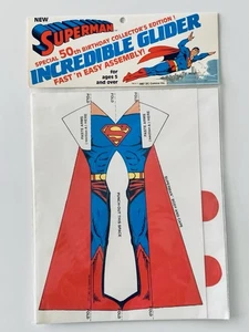 1987 DC SUPERMAN Incredible Glider MIP 50th Birthday Collector Edition LOT OF 7 - Bild 1 von 3