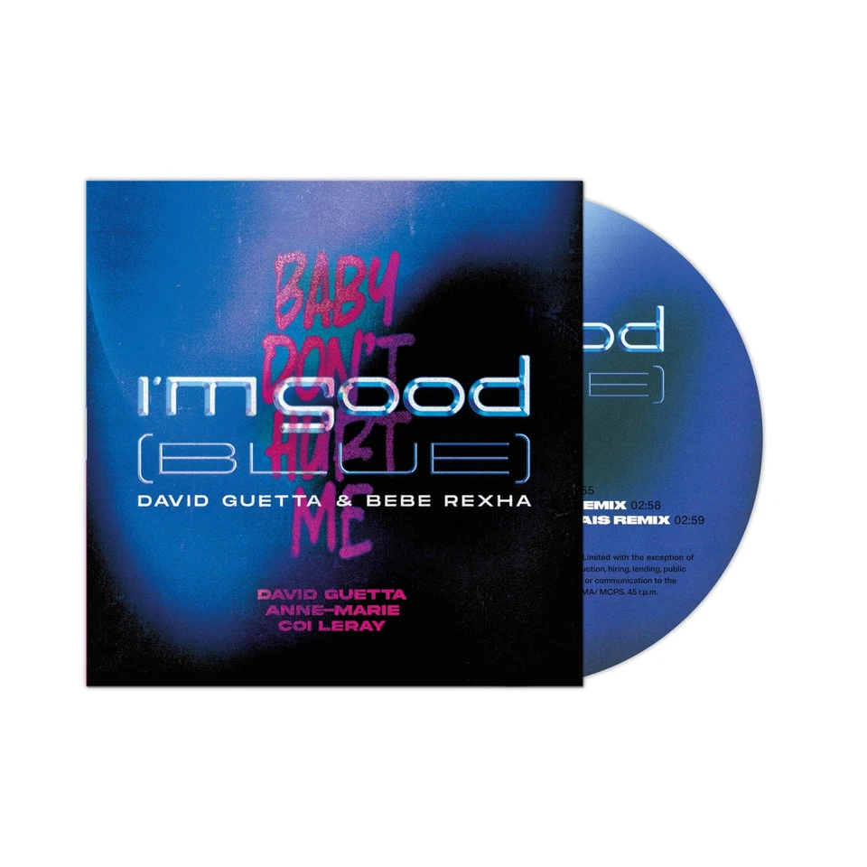 Guetta David I'M Good (Blue), Baby Don'T Hurt Me (Vinyl) - Image 1 of 1