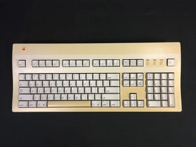 Vintage 1995 Apple Extended Keyboard II - 2 ADB Ports - M3501 - Adjustable Riser - Image 1 of 4