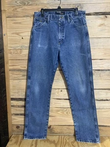 Pantalones de mezclilla Wrangler George Strait para hombre 34x34 corte vaquero azul calce regular - Imagen 1 de 13