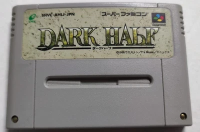Dark Half: Videogioco Cartuccia Nintendo Super Famicom SHVC-AHLJ-JPN di Enix - Immagine 1 di 4