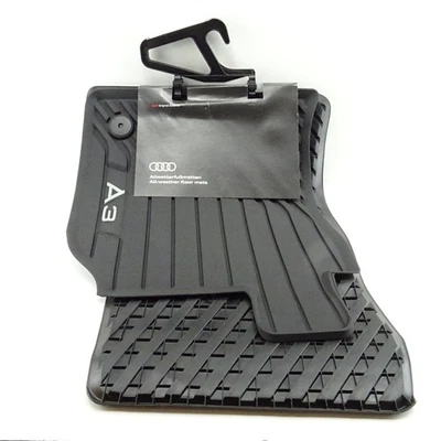 Audi A3 2020- Front Rubber Mats 8Y2061501 041 New Genuine - Image 1 of 4
