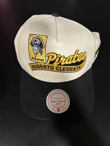2024 Lids Topps Player Chase Series Roberto Clemente Pirates Mitchell & Ness Hat - Picture 1 of 3