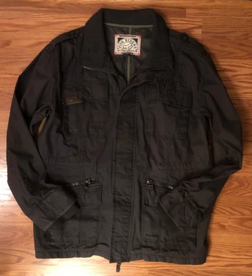 Jaqueta preta Fox Riders Utility masculina tamanho XL - Imagem 1 de 4