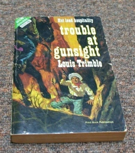 ACE DOUBLE WESTREN BY Brian Garfield AND Louis Trimble COPYRIGHT © 1964 - Foto 1 di 2