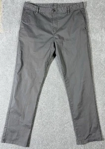 Vuori Collins Chino Performance Slim Fit Hose - Herren 38x30 - Grau Stretch - V433 - Bild 1 von 10