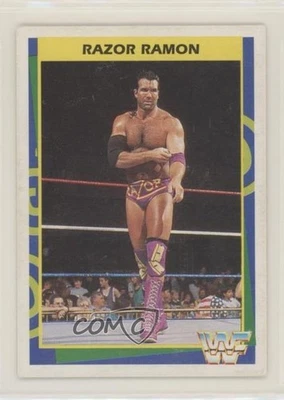 1995 Merlin WWF German Scott Hall Checklist Razor Ramon #171 - Image 1 of 2