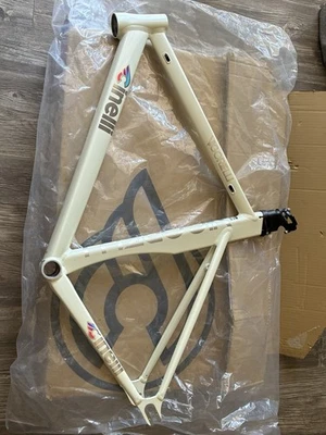 Cuadro Cinelli Vigoreilli Talla Mediana (57cm) Blanco Especial Foto 1 de 4