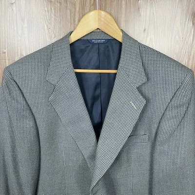 Abrigo deportivo Kuppeheimer hecho en EE. UU. para hombre 44S multicolor lana texturizada dos botones Foto 1 de 4