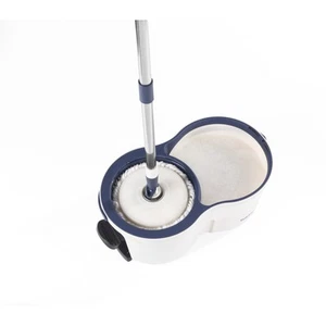 Beldray Deep Clean Spin Mop & Bucket –2 Microfibre Mop Heads, Pedal-Powered 5.4L - Picture 1 of 7