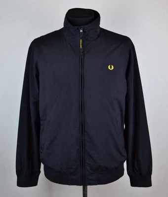 Fred Perry Jacket Mens Black Full Zip Size XL - Image 1 of 4
