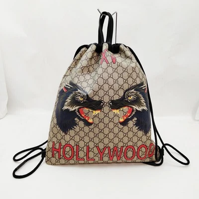 Bolso Mochila Gucci Marrón PVC 3980046 SIN TARIFA Foto 1 de 4