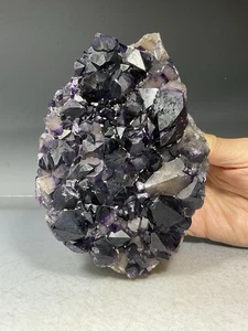 Rocas SS - Cristales de amatista (Gujale, Ahmadnagar, India) 2,11 lb - Imagen 1 de 7