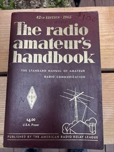 1965 The ARRL The Radio Amateurs Handbook HAM Vintage Collectible - Zdjęcie 1 z 5