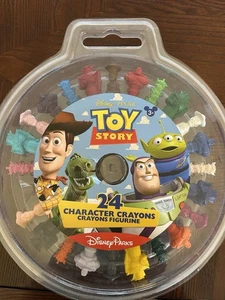 Disney Parks Rarität 24 Figuren Buntstifte Toy Story Woody Aliens Buzz Zurg - Bild 1 von 11