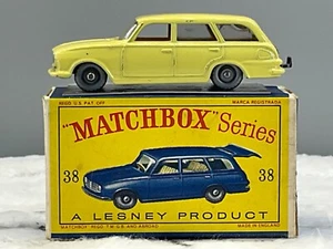Mattchbox 38B Vauxhall victor estate car,N,Mint in Scarce E3 box all orig,N.O.S - Picture 1 of 15