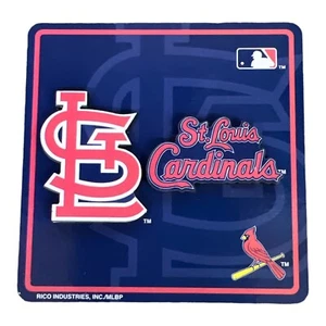 MLB St. Louis Cardinals 3D Wooden Magnet 3" x 3" - Picture 1 of 1