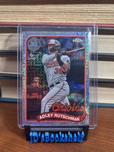 Adley Rutschman 2024 Topps Chrome Mojo Refractor 89 Topps Card #T89C-29 - Bild 1 von 2