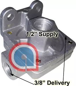 QR-1 QR1 Quick Release Valve Ref: 229860 / KN32011 1/2" Supply - Picture 1 of 2