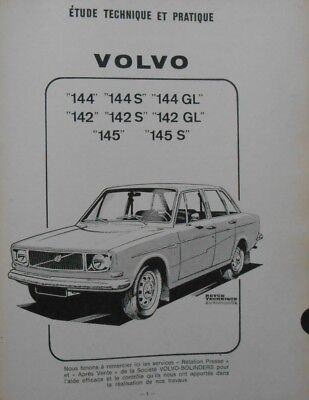 ► Revue Technique - Volvo 142 / 144 / 145 - 1971  • 7.50€