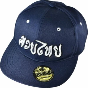 Muay Thai Boran Ajuste Flexible Cubierta para la Cabeza Plana Gorra Sombrero Hip Hop Unisex BL - Imagen 1 de 2