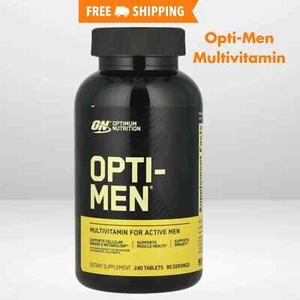 Optimum Nutrition Opti-Men Daily Multivitamin for Men 240 Tablets New - Picture 1 of 5