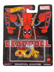 Hot Wheels 2022 HW Retro Entertainment Deadpool Scooter Tactical Chimi Delivery - Picture 1 of 9