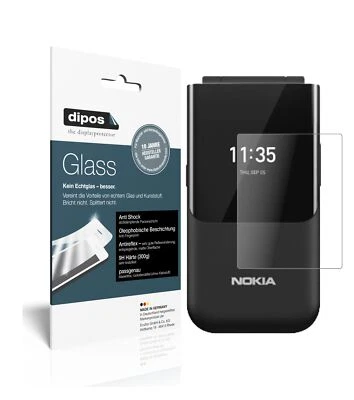 Screen Protector for Nokia 2720 Flip back matte Flexible Glass 9H dipos Foto 1 de 4