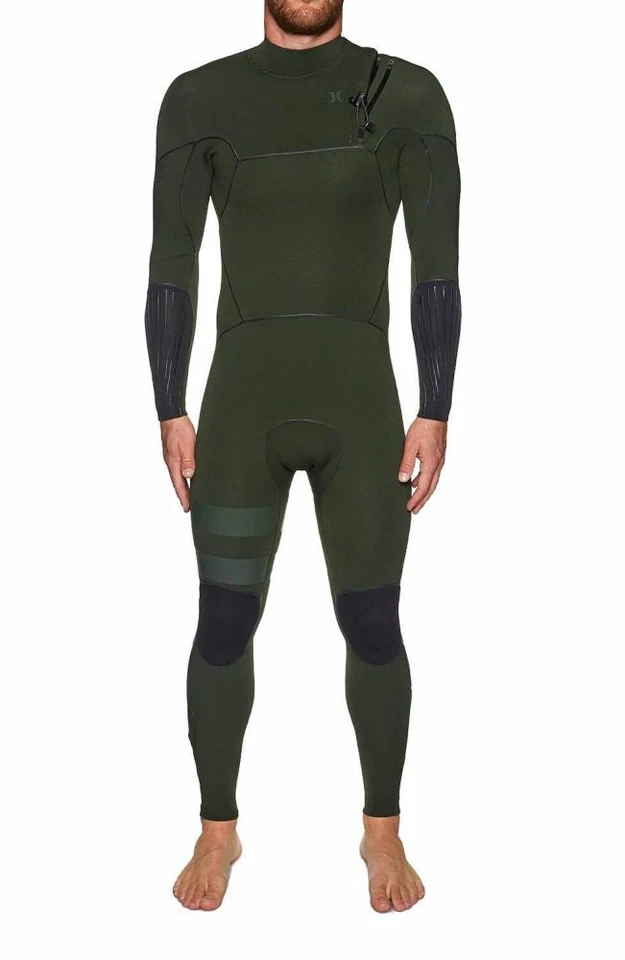 Traje de neopreno HURLEY 3/3 ADVANTAGE MAX sin cremallera para hombre - verde - pequeño - nuevo con etiquetas Foto 1 de 1
