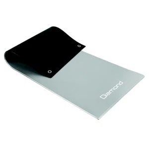 Diamond Studiomatte PVC mit Ösen 173 x 61,5 x 0,8 cm schwarz/grau - Bild 1 von 3