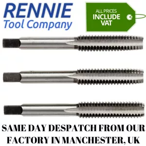 HSS Tap Set Metric Hand/Machine x 3 Pieces - Taper (1st), Plug (2nd), Bottom mm - Picture 1 of 1