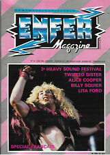 Revue: Enfer Magazine n° 14 Ford Squier Twisted Sister Alice Cooper...