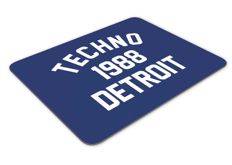STEETSIDE SURGEONS Techno 1988 Detroit Funny Mousemat Office Rectangle Mouse Mat Funny