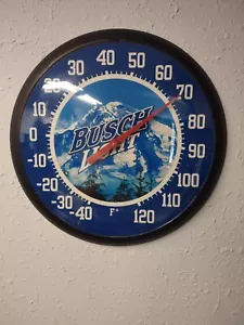 Busch Light Beer Wall Thermometer 13 Inch - Picture 1 of 1