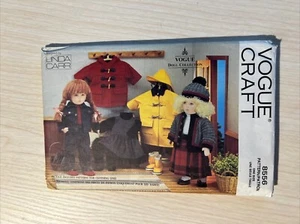 Vogue Craft 8556 NEW Pattern 18" Doll Clothes American Girl Coat Pants Skirt Hat - Picture 1 of 7