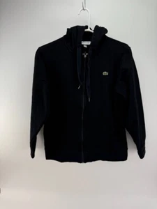 Lacoste Hoodie Herren schwarz Classic Fit Full Zip Größe M - Bild 1 von 3