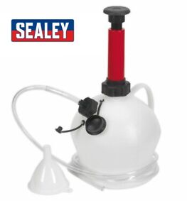 Sealey MS156 4 Litre Fluid Oil Water Engine Extractor Pump Syphon Transfer 4L