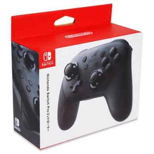 Official Black Nintendo Switch Pro Controller - Wireless Gamepad - Fast Shipping - Foto 1 di 5