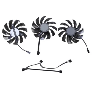 3PCS Efficient 4Pin Cooling Fan for RTX3050 3060 3060TI Stable Operating Quiet - Afbeelding 1 van 8