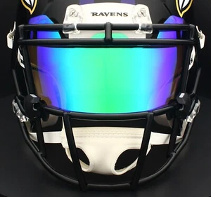 BALTIMORE RAVENS NFL Football Helmet Visor REVO EMERALD Color-Shift - Picture 1 of 4