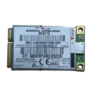 Sierra Wireless MC8775 Pcie 3G WWAN Card for Thinkpad T61 T61P X61 X61S R61 X300 - Image 1 of 2