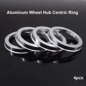 4pcs 74.1 mm to 67.1 mm Hub Centric Rings Wheel Spigot Ring Centre Bore Rings - Picture 1 of 13