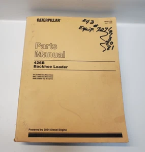 CAT Caterpillar 426B Baggerlader Teile Handbuch SEBP2358/April 1995 KOSTENLOSER VERSAND - Bild 1 von 7