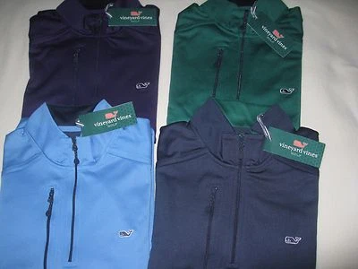 Vineyard Vines Perfect Jersey 1/4 Zip Pullover-- Choose Color and Size
