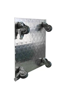Pflanzenroller Riffel Quintett 400x400mm bis 200kg Blumenroller Abverkaufpreis - Bild 1 von 11